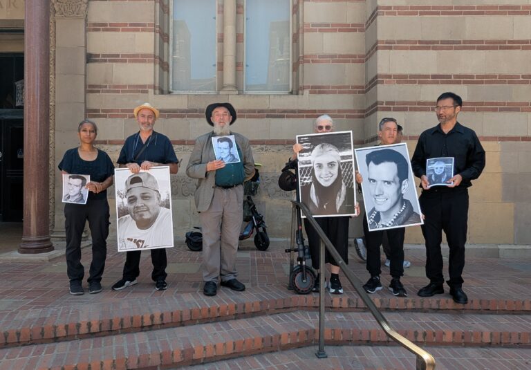 Vigil for abducted students every Monday at 12:30pm in front of Powell Library.