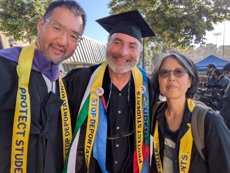 UCLA faculty helped support our commencement ceremonies.