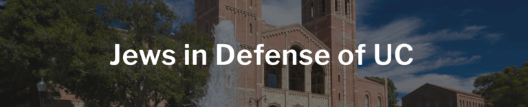 Jews in Defense of UC