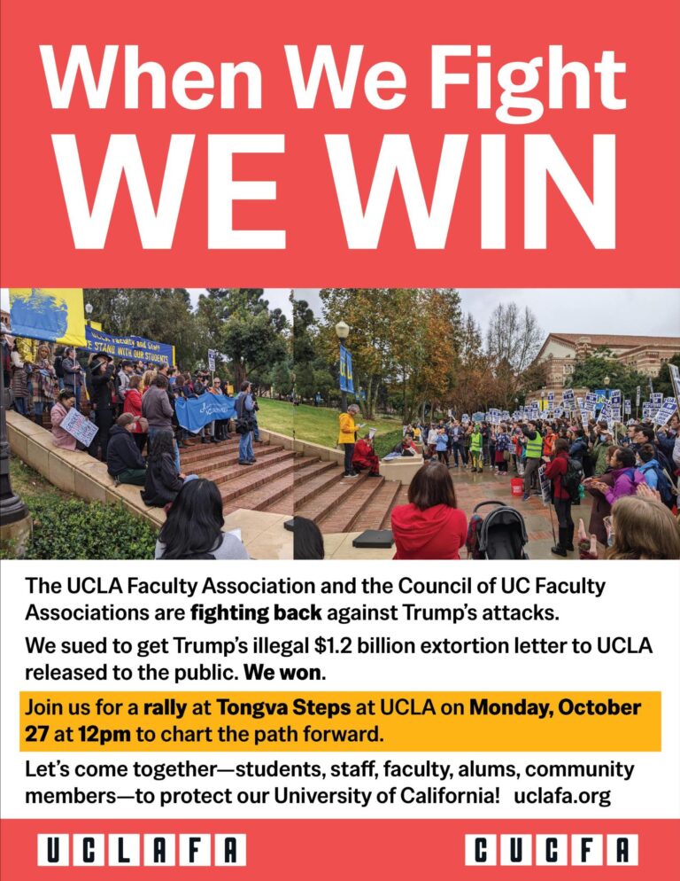 Rally to mark our successful legal effort to make the Trump “demand letter” public