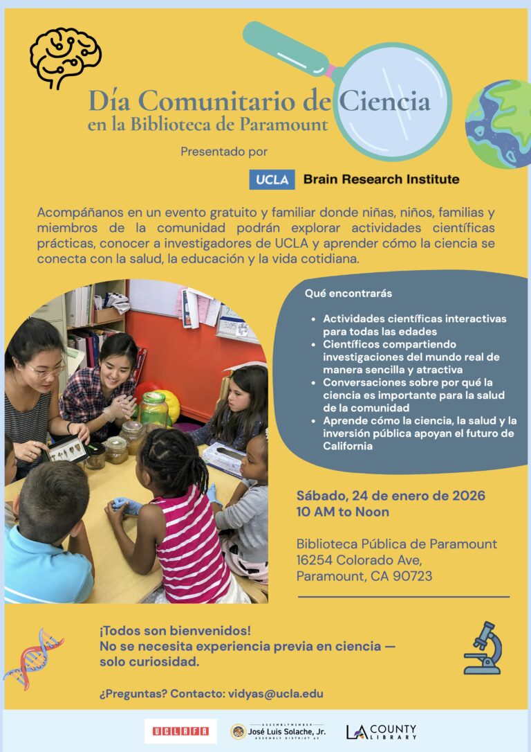 Community Science Day at the Paramount Library